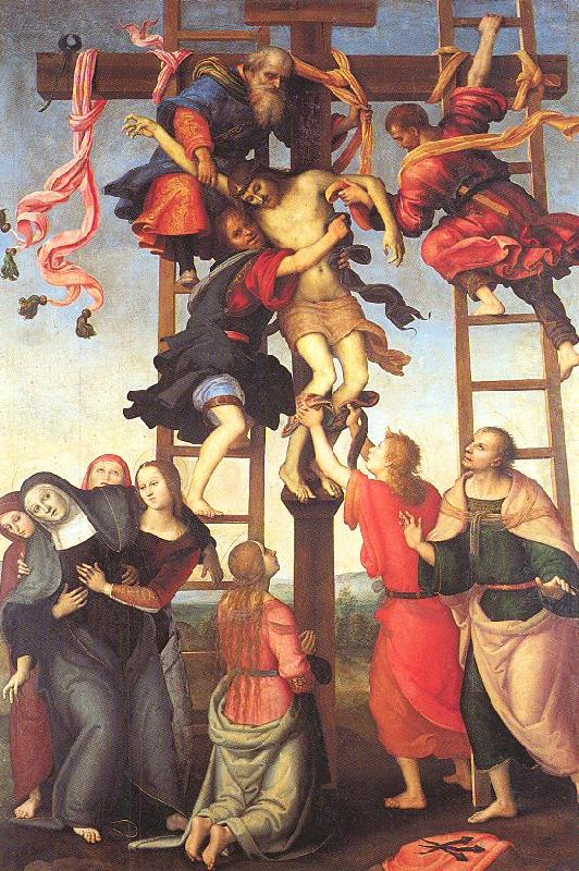 The Deposition from the Cross, PERUGINO, Pietro
